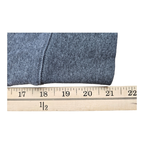 USED TCU Horned Frogs Initials Big Logo Fleece Pullover Hoodie - Picture 7 of 11